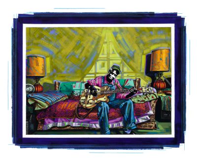 L.C. Ulmer with Lamps